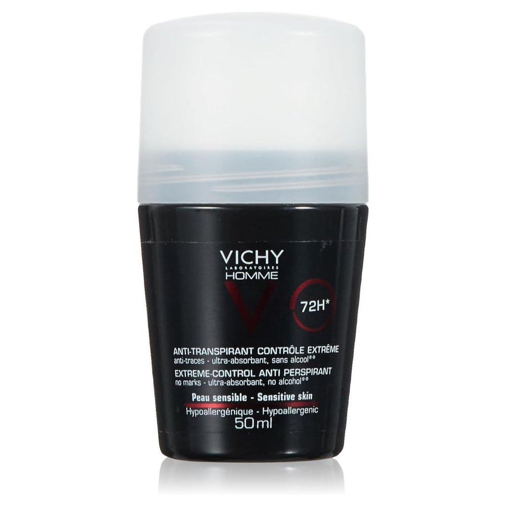 Vichy Homme Anti Perspirant Soothing Effect Deodorant, 50 ml x24 pieces