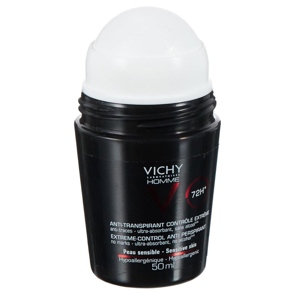 Vichy Homme Anti Perspirant Soothing Effect Deodorant, 50 ml x24 pieces