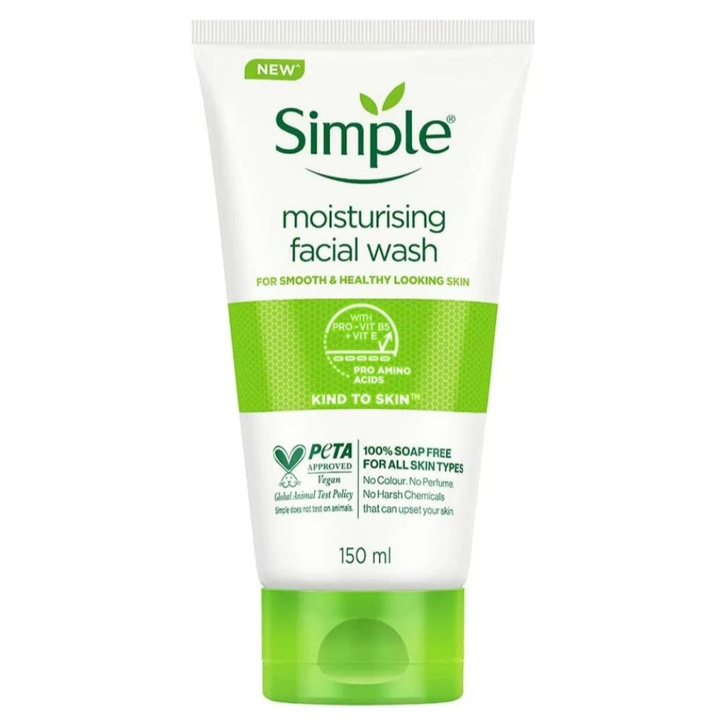 Simple Moist Foam Face Wash 150 ml x24 pieces