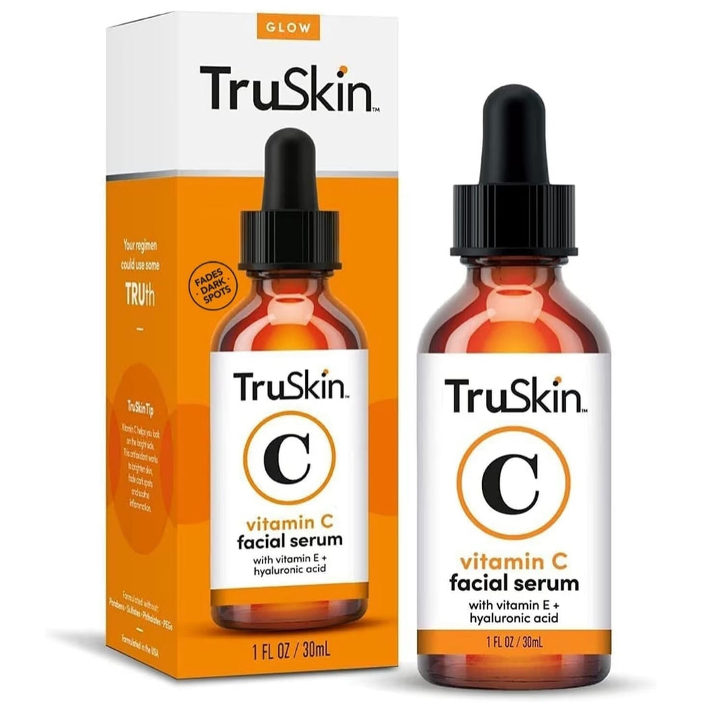 TruSkin Naturals Vitamin C Facial Serum with Hyaluronic Acid & Vitamin E x24 pieces