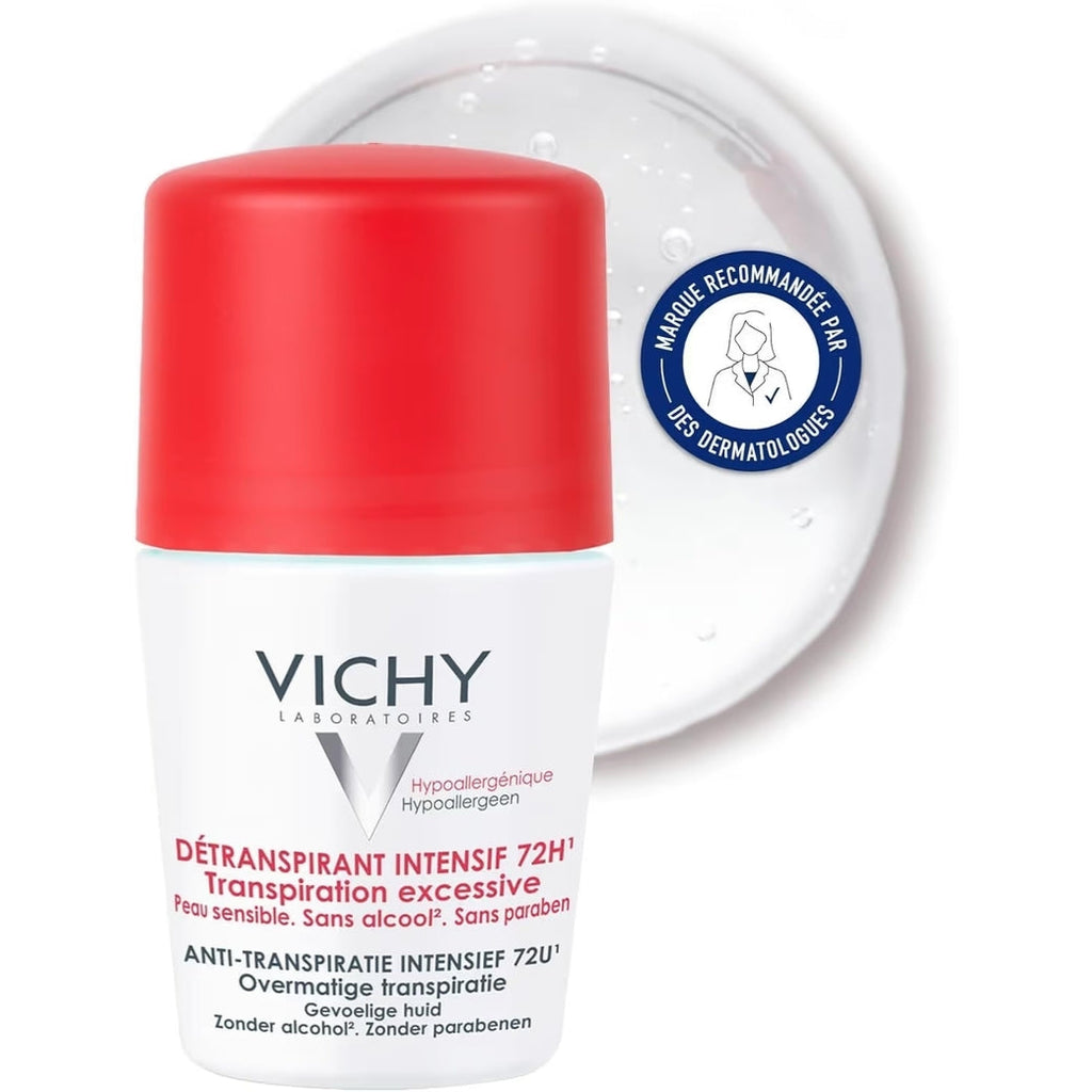 Vichy Stress Resist Antiperspirant 72 Hour Roll on Deodorant 50 ml x24 pieces