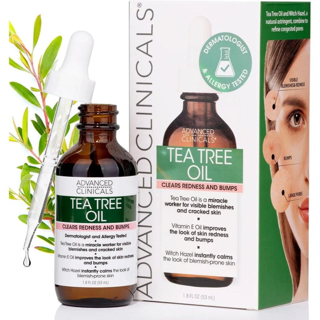 Advanced Clinicals Tea Tree Oil For Redness And Bumps 1.8 Ounce Multi x 24 pieces