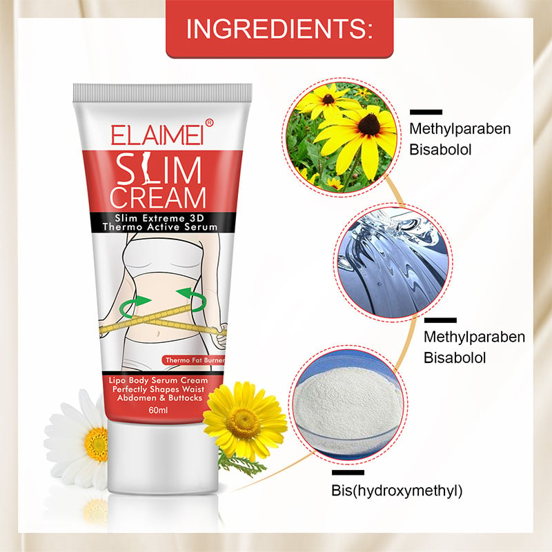 Natural elaimei Fat Burner Slim Cream x24 pieces