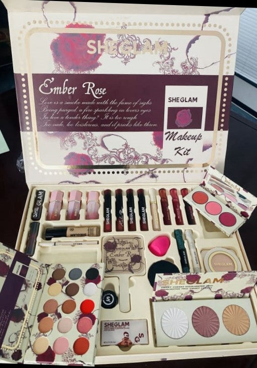 SHEGLAM EMBER ROSE MAKEUP KIT x24 pieces