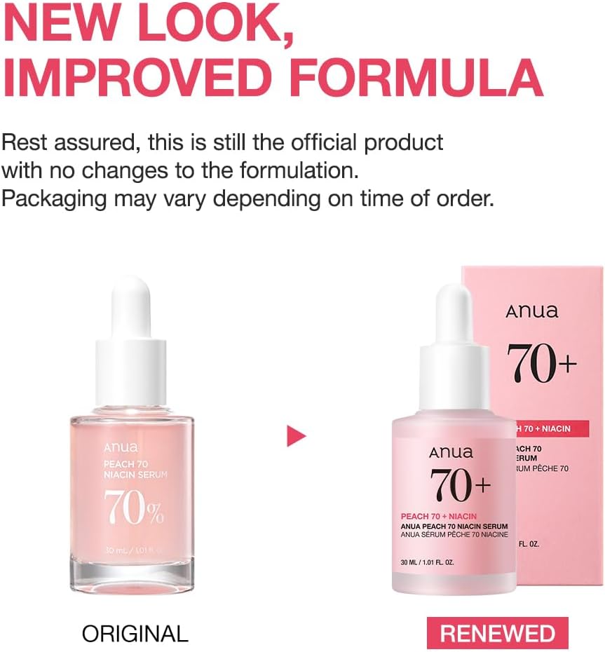 ANUA Peach 70% Niacinamide Serum x 24 pieces