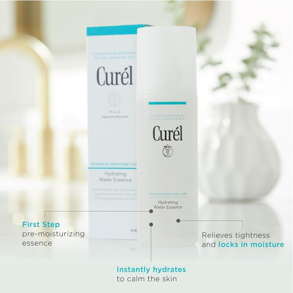 CUREL Moisture Facial Lotion Enrich, Hydrating Water Essence x 24 pieces