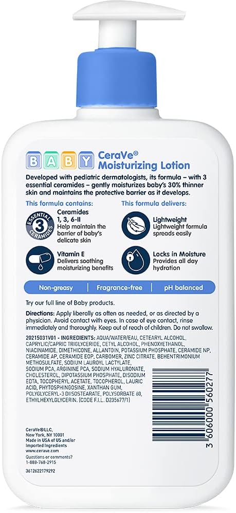 CERAVE Baby Lotion x 24 pieces