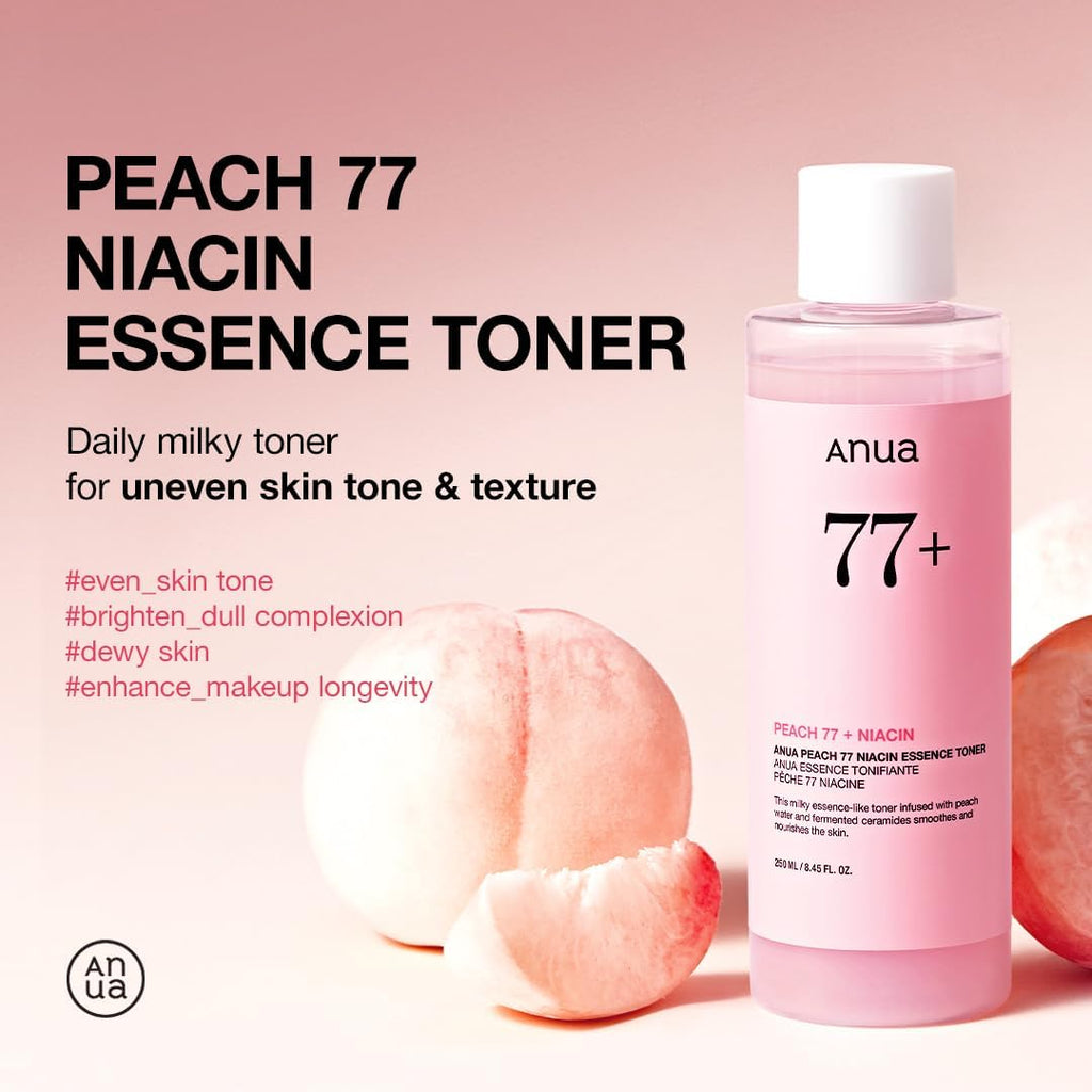 Anua Peach 77 Niacin Essence Toner x 24 pieces