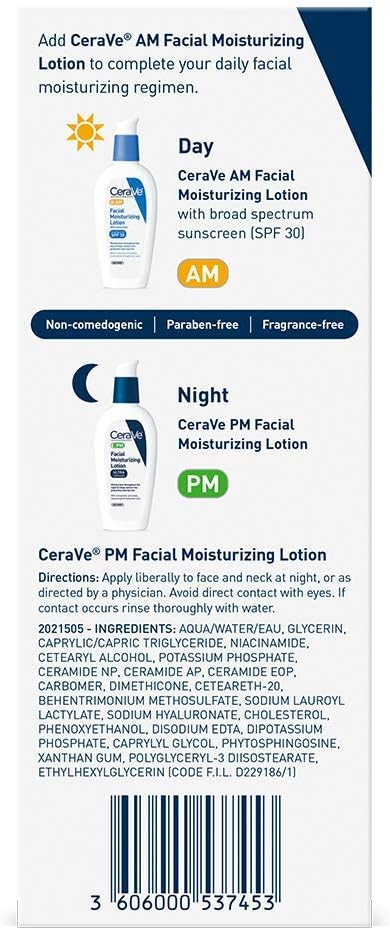 CERAVE Facial Moisturizing Lotion PM x 24 pieces