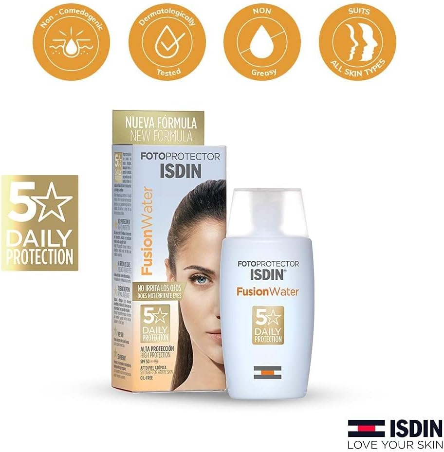 ISDIN Fotoprotector Fusion Water SPF50 50ml x 24 pieces