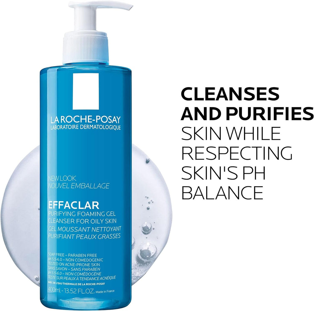 La Roche Posay Effaclar Purifying Foaming Gel For Oily Sensitive Skin For Unisex x 24 pieces