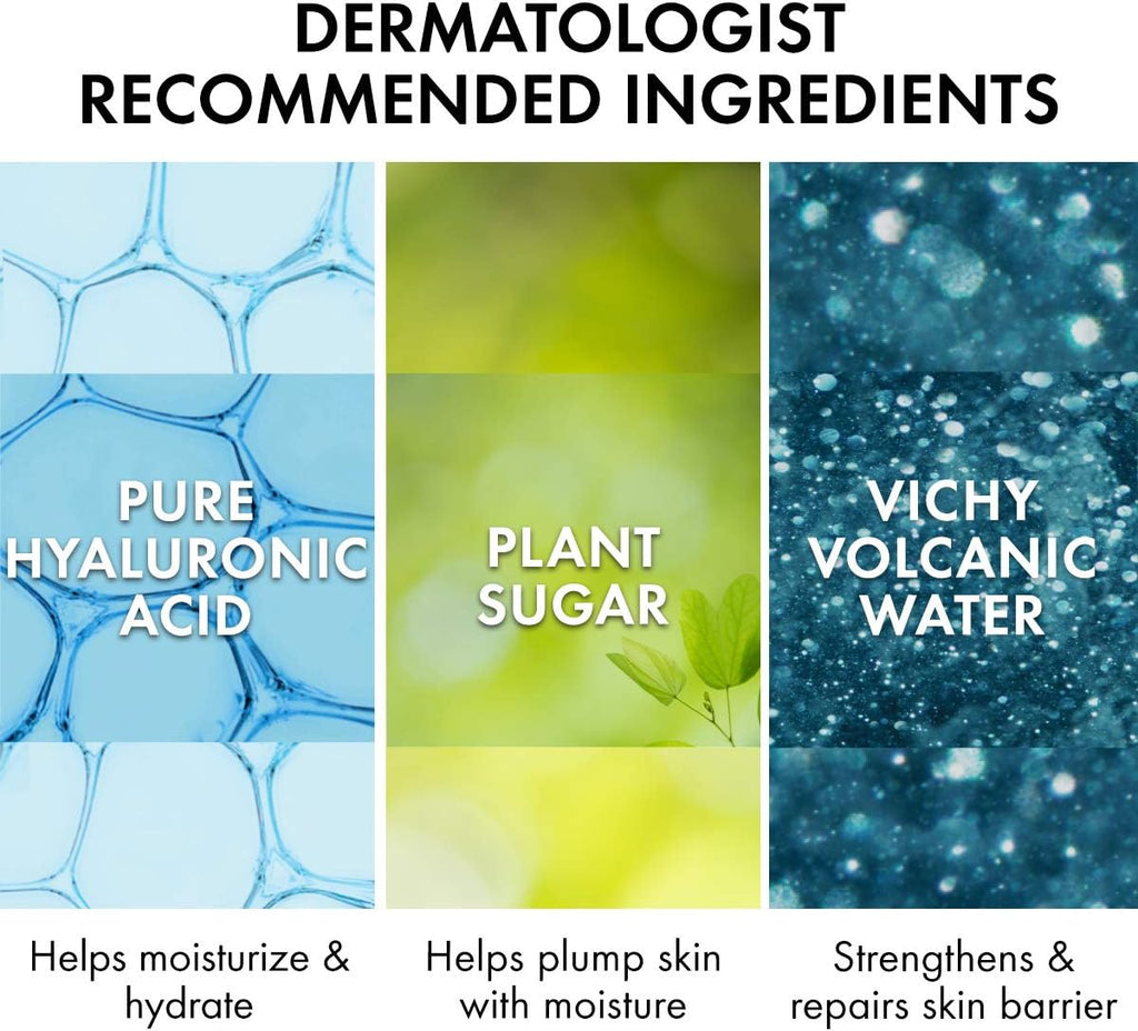 Vichy Aqualia Thermal Hydrating Face Serum with Mineral Oil-free x24 pieces