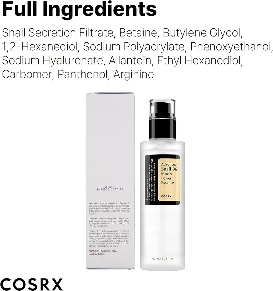 COSRX Advance Snail 96 Mucin Power Essence x 24 pieces