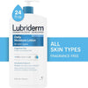 Lubriderm Daily Moisture Hydrating Unscented Body Lotion with Pro-Vitamin B5 x 24 pieces