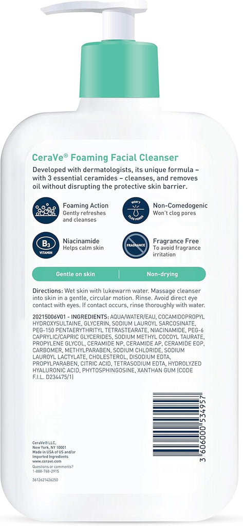 CERAVE Foaming Facial Cleanser x 24 pieces