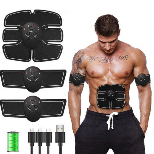 6 Pack Electric Ems Muscle Fitness 24 Pieces