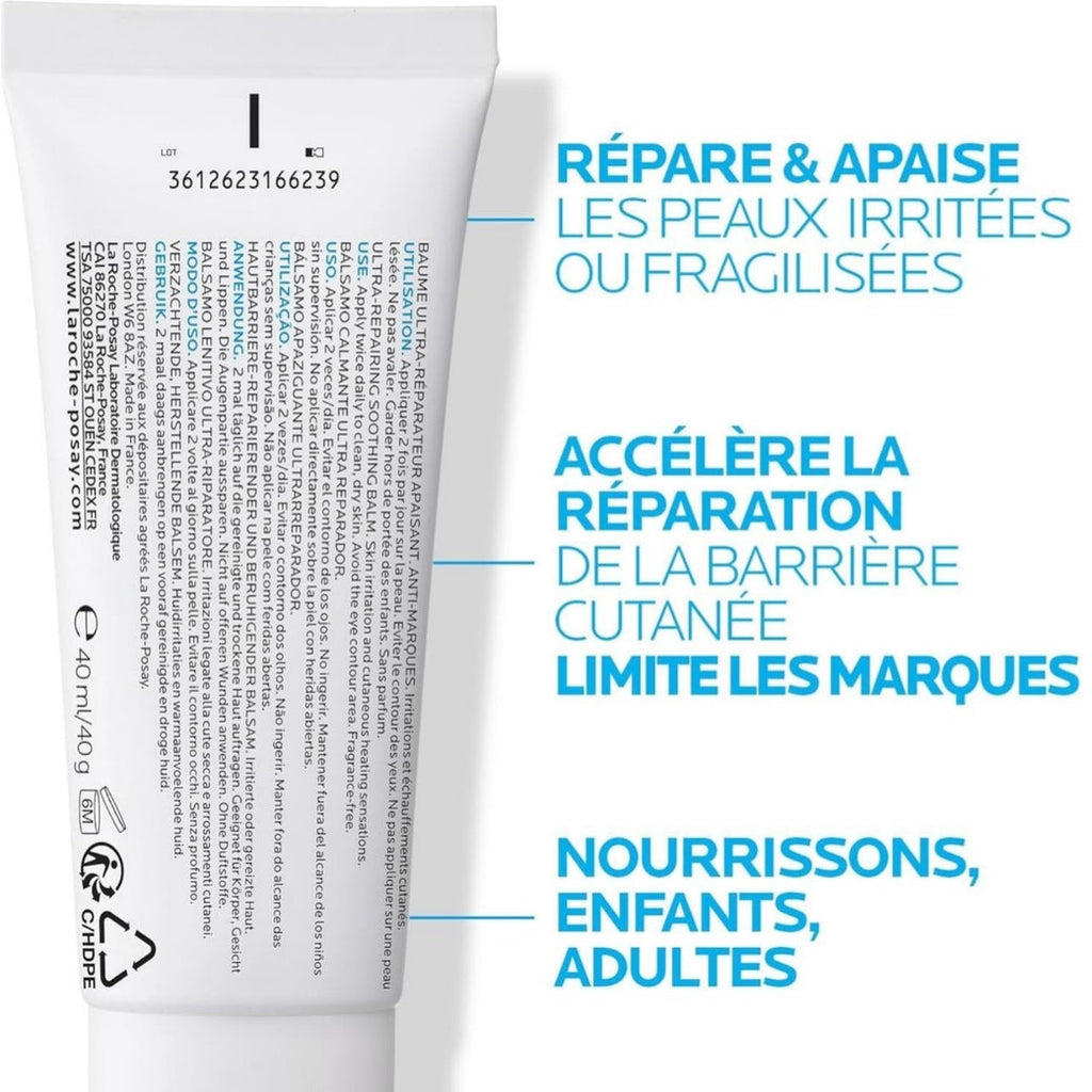 La ROCHE-POSAY Cicaplast Baume B5+ 40 ml x24 pieces