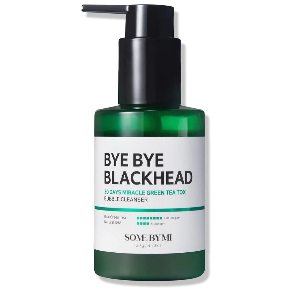 Some By Mi Bye Bye Blackhead 30 Days Miracle Green Tea Tox Bubble Cleanser x24 pieces