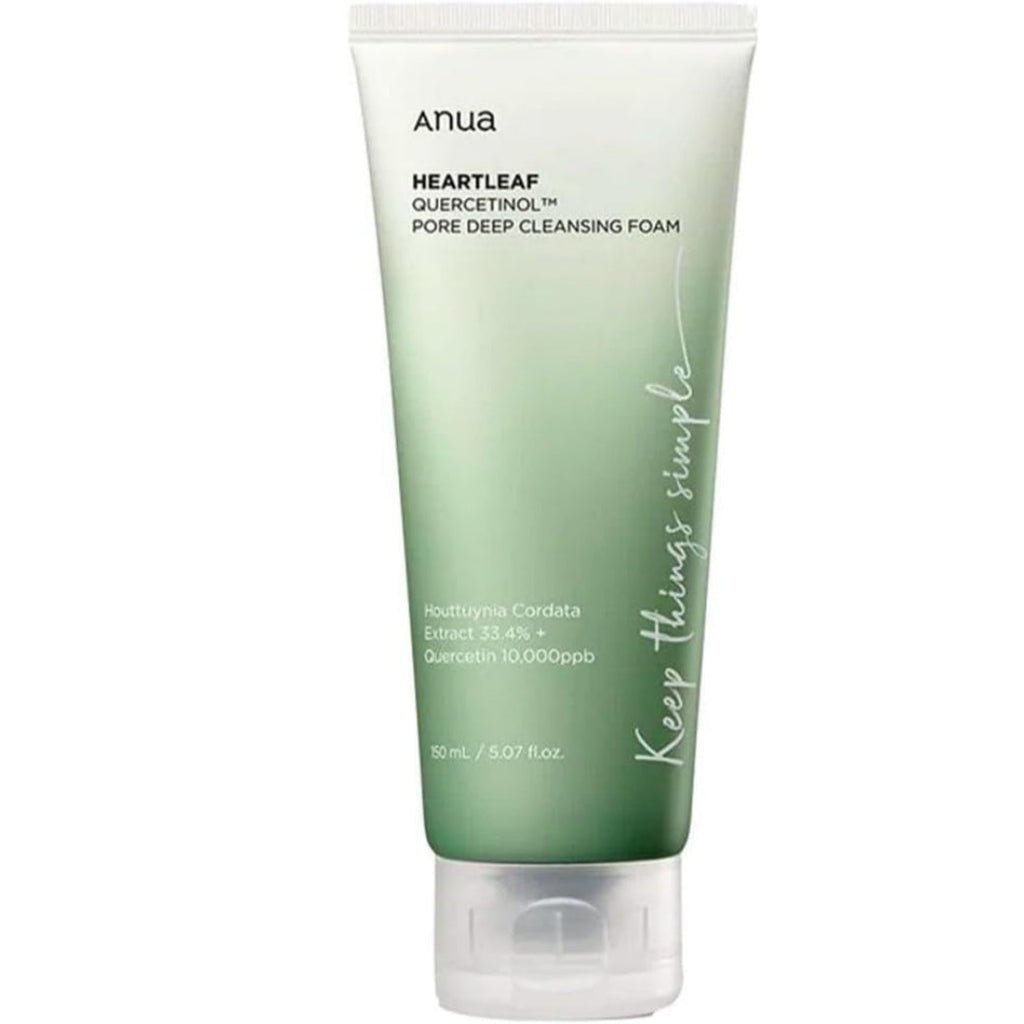 ANUA HEARTLEAF QUERCETINOL PORE DEEP CLEANSING FOAM 150 ML x 24 pieces