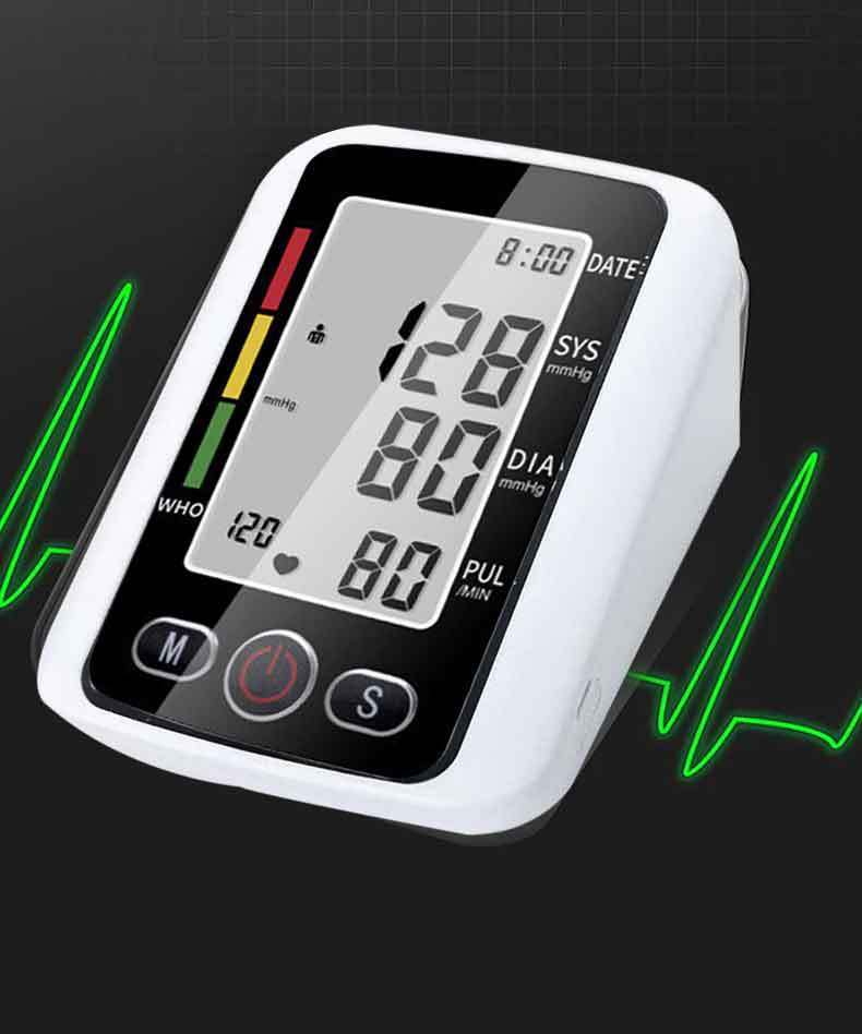 50 Pieces Arm Electronic Blood Pressure Monitor with voice function