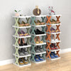 multi-layer foldable shoe rack