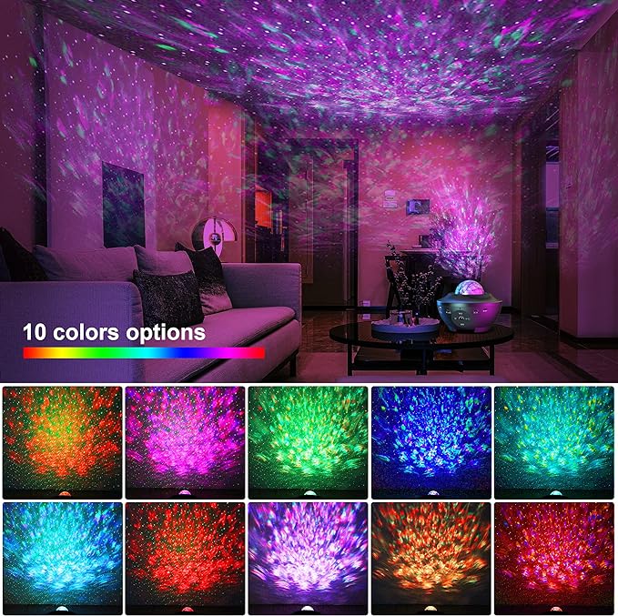 LED Star Light Projector with Ocean Wave x24 pieces