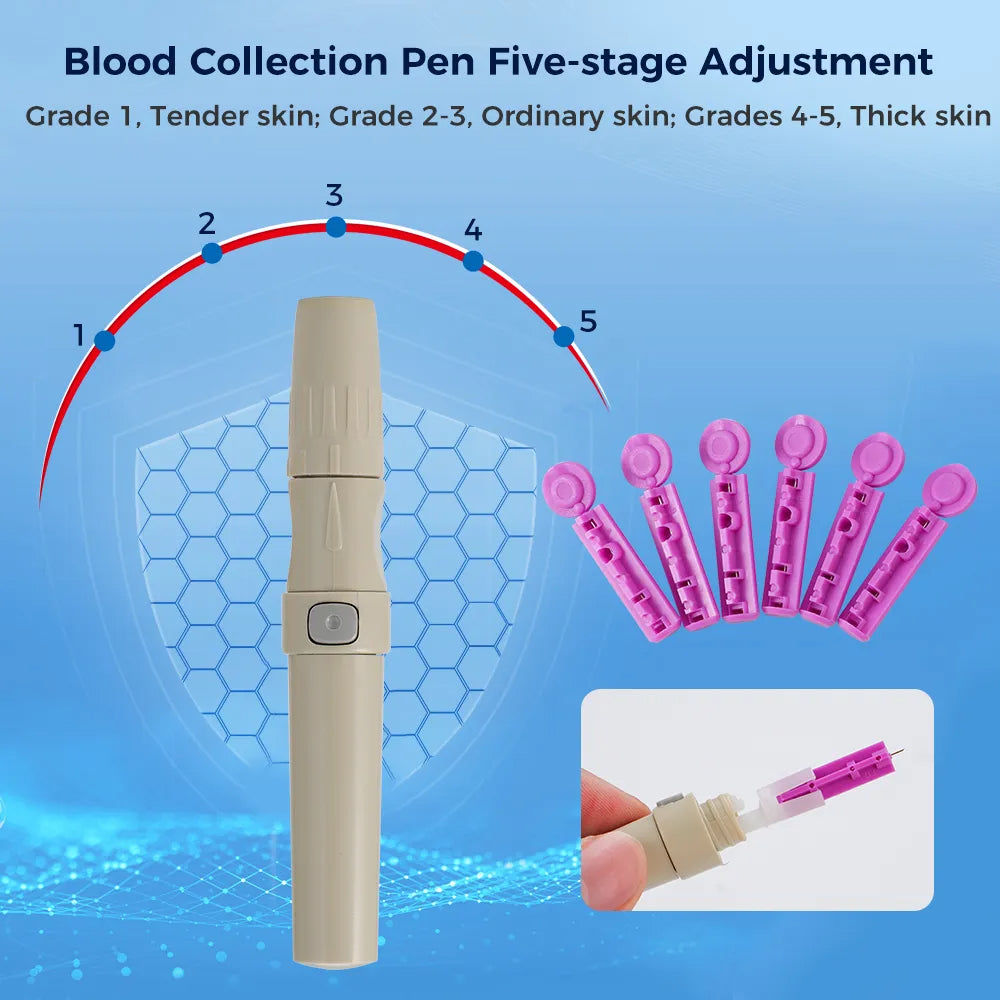 IVD Glucometer Set | Sugar Test Machine 50 Pieces