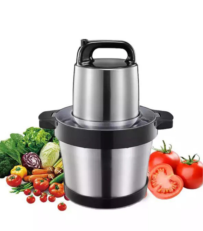 6L Stainless Steel Food Chopper 12 Pieces